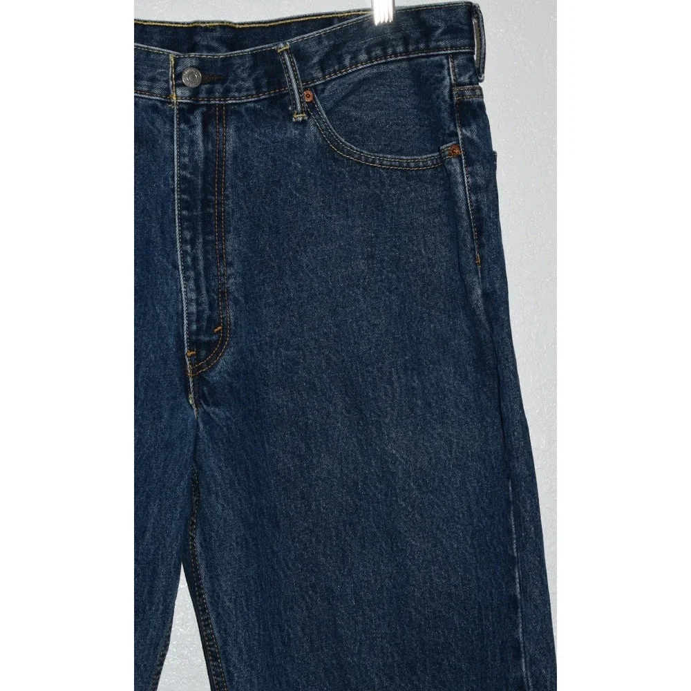 Levis 550 Mens 38x30 Relaxed Fit Blue Jeans 100% Cotton Medium Wash‎ 5-Pocket